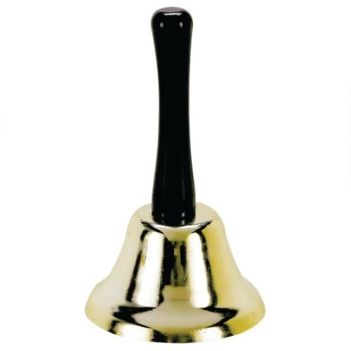 Santa Gold Bell