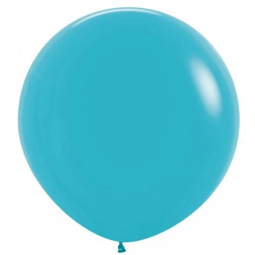 Sempertex 30cm Fashion Caribbean Blue Latex Balloons - Pack of 50
