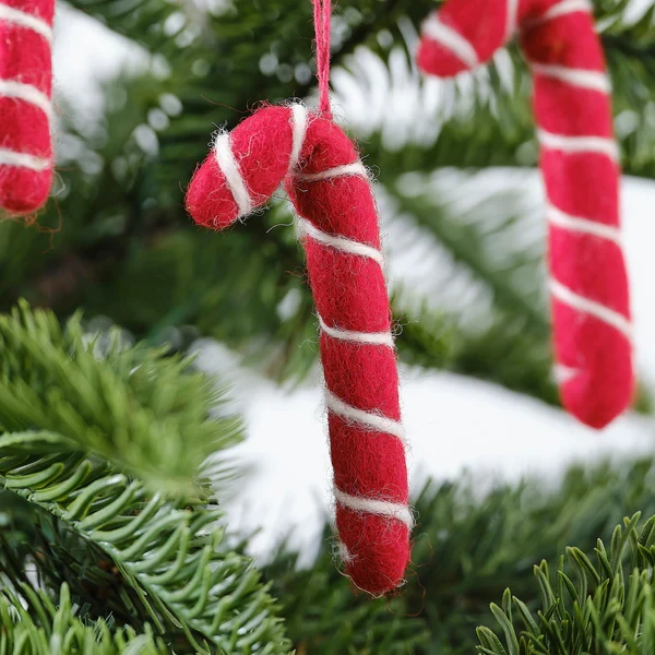 Christmas Decorations - Merry Little Felt Candy Cane