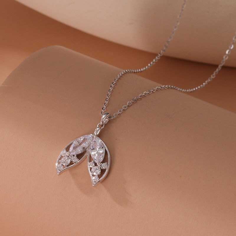 Sterling Silver Mermaid Tail Necklace
