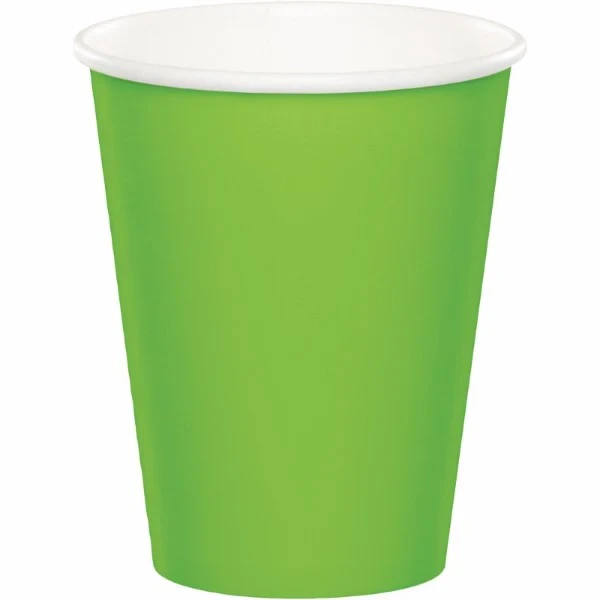 Fresh Lime Cups Paper 266ml - Pack of 24