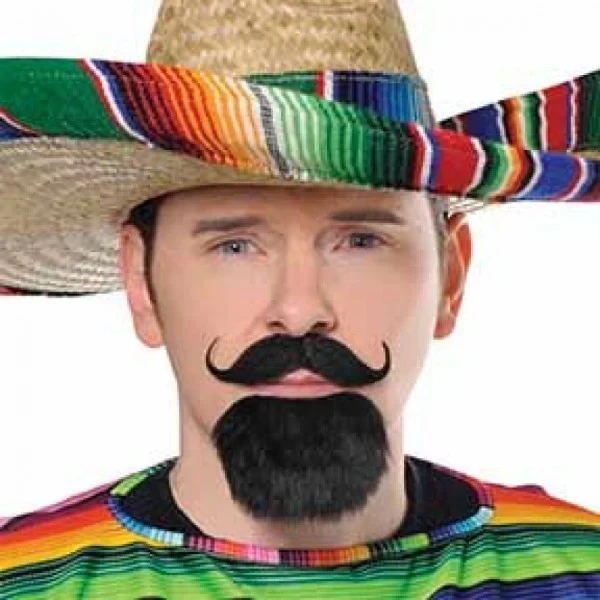 Dress Up Facial Hair Set - Fiesta