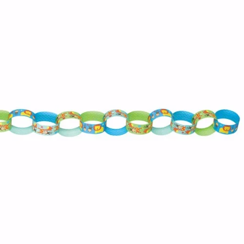 One Wild Boy Chain Link Garland.