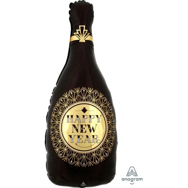 Foil Ballloon - SuperShape XL Roaring Twenties Happy New Year (91cm)