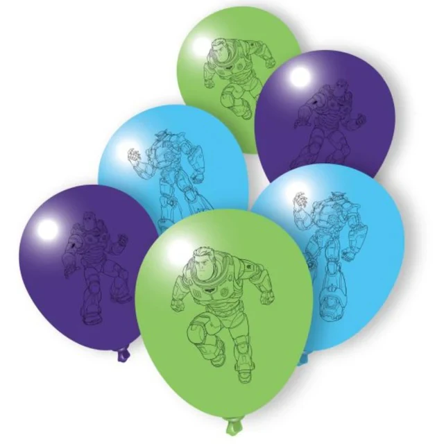 Buzz Lightyear 30cm Latex Balloons (Set of 6)