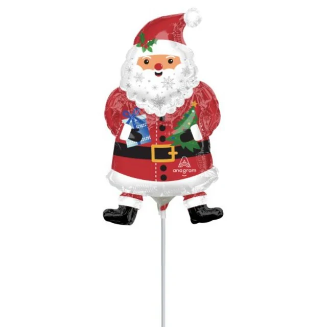 Mini Shape Snowy Santa A30
