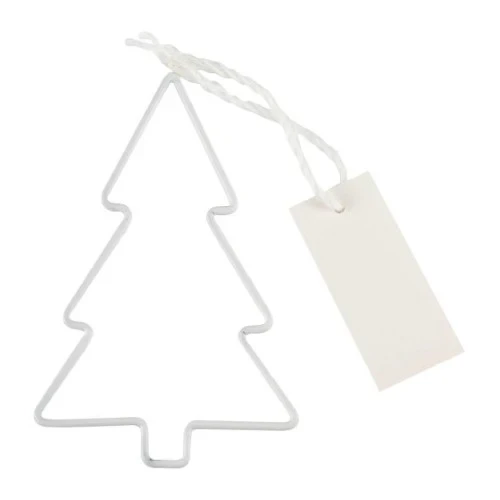 Contemporary Christmas Wire Tree Place Card Holders