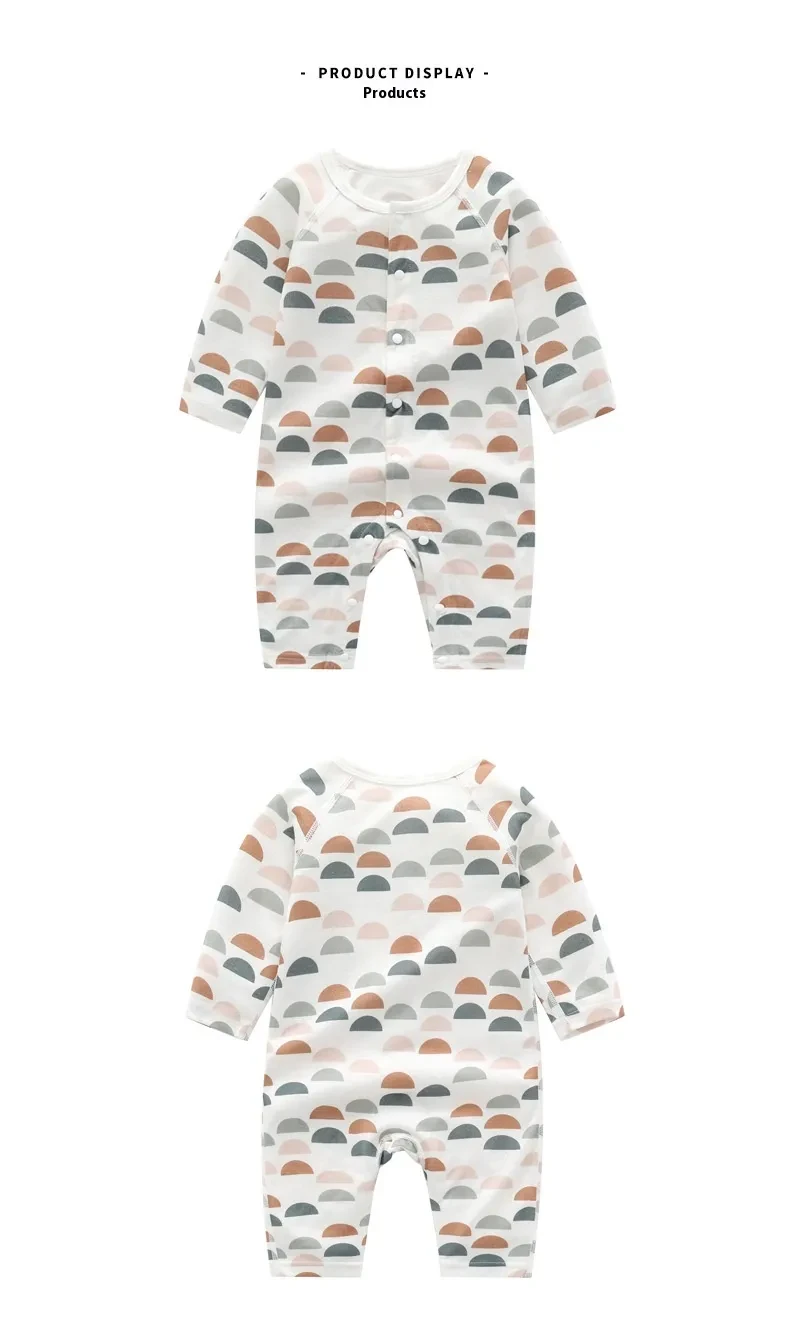 Light And Soft Bamboo Fiber Baby Jumpsuit