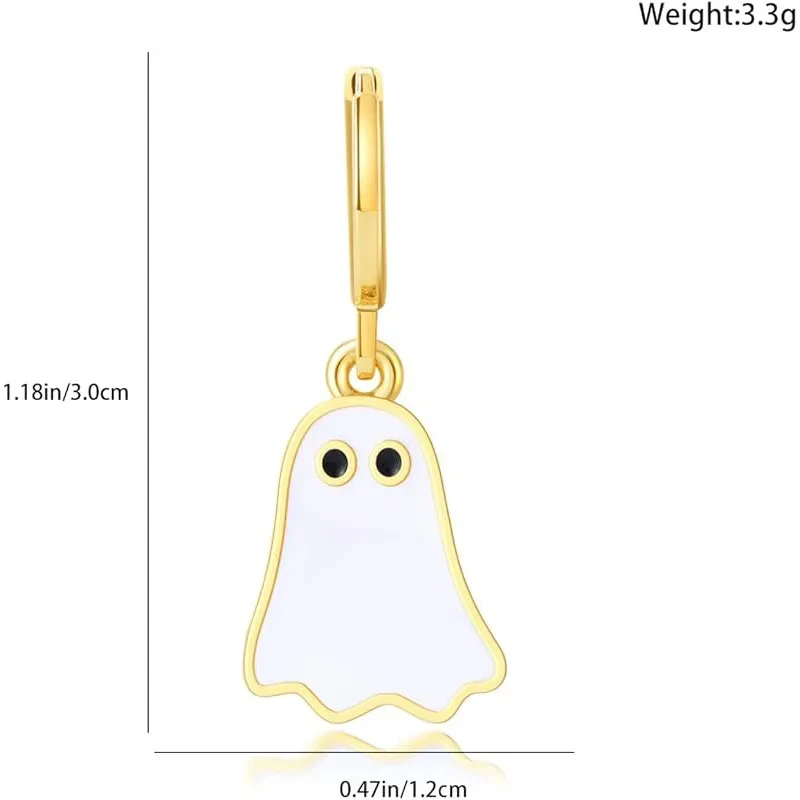 Halloween Ghost Earrings For Women