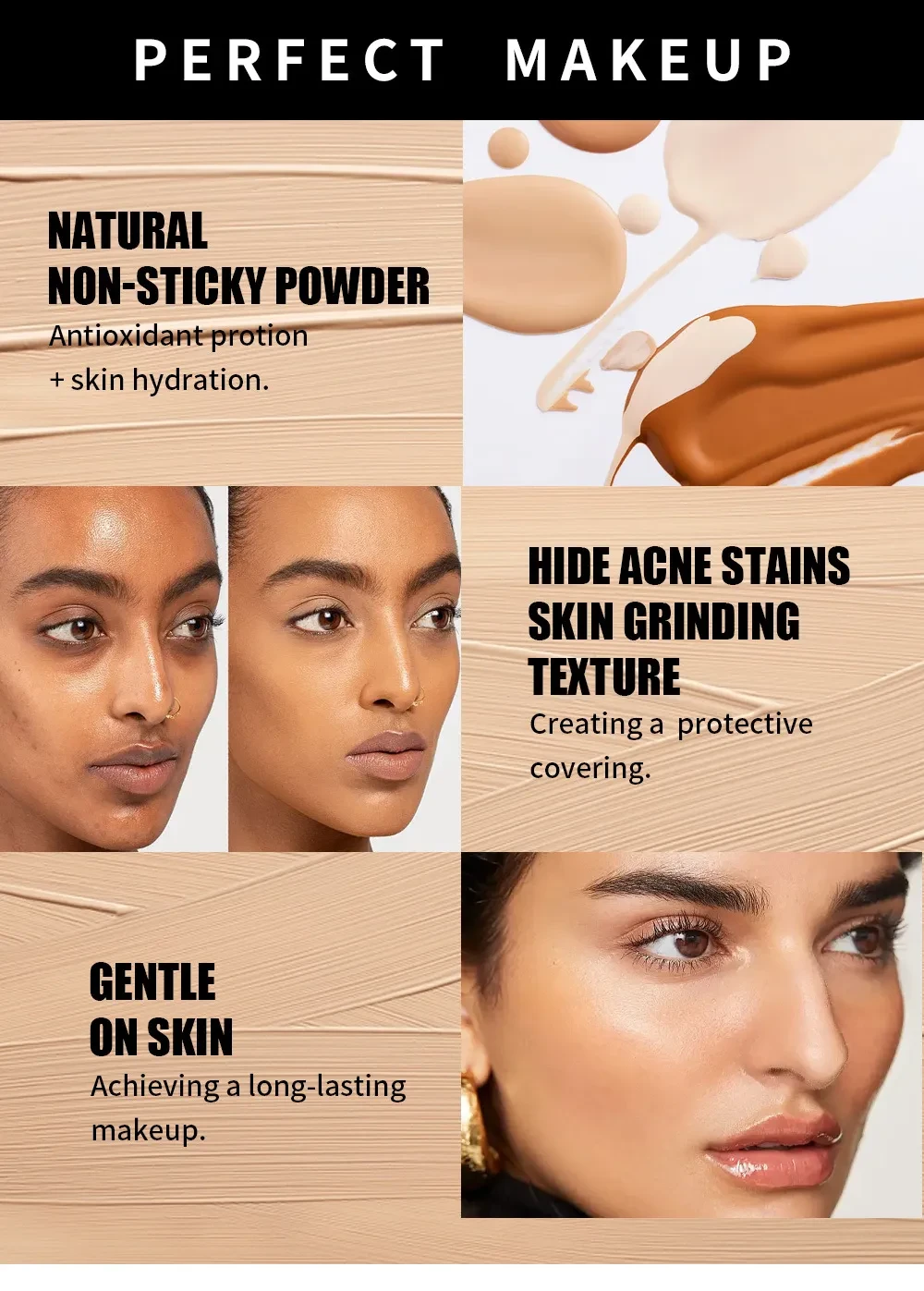 Long-lasting Repair And Moisturizing Eye Cover Concealer
