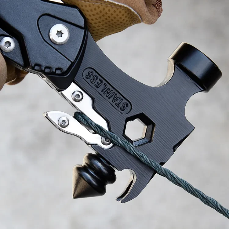 Car Mounted Multifunctional Window Breaking Hammer Pliers