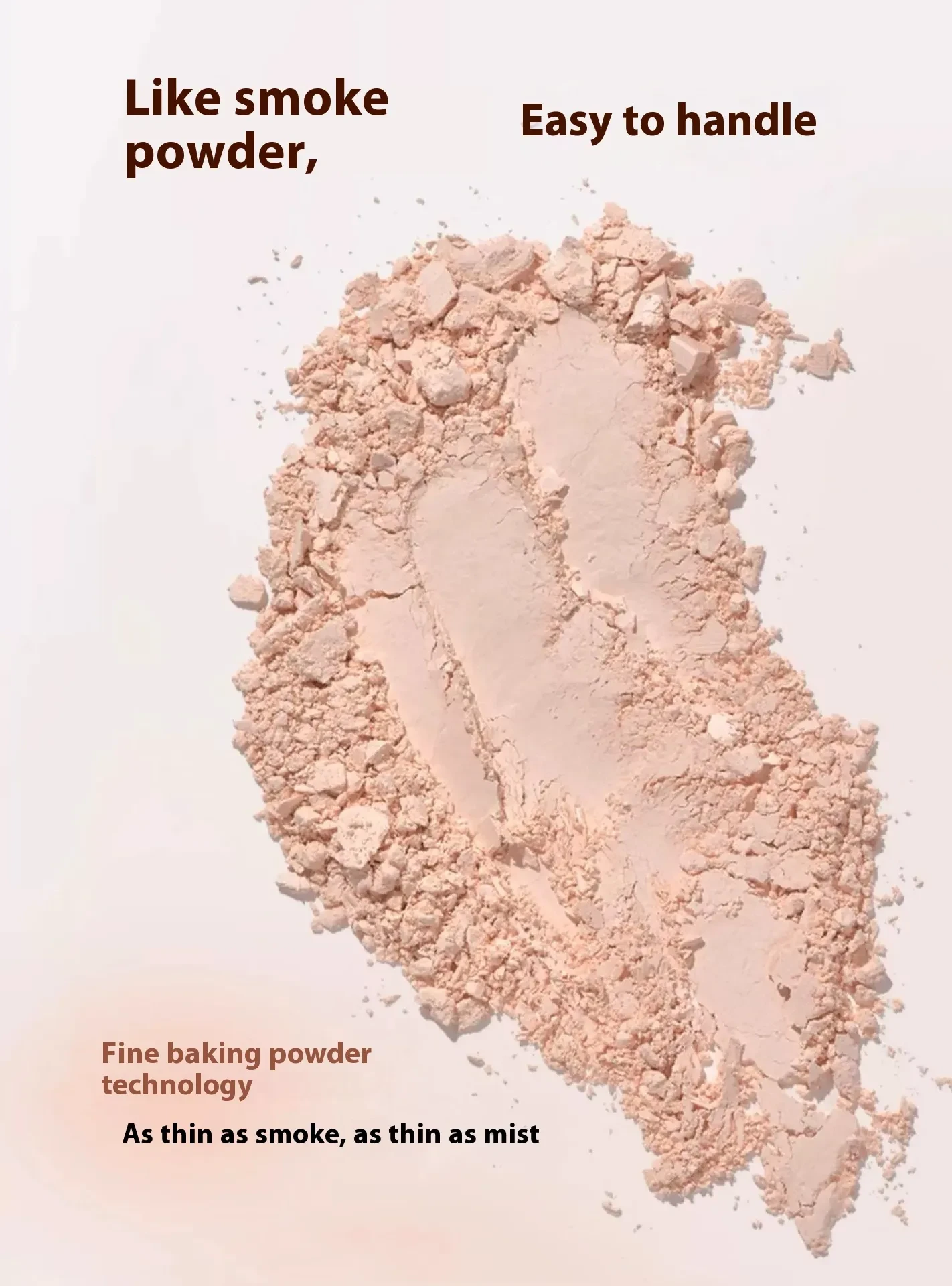 Make-up Makeup, No Stuck Pink, Soft, Burnt