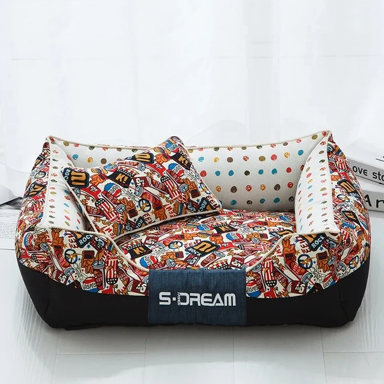Small Pets Colorful House Pad
