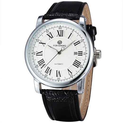 European American Style Men's Casual Hollow Mechanical Watch