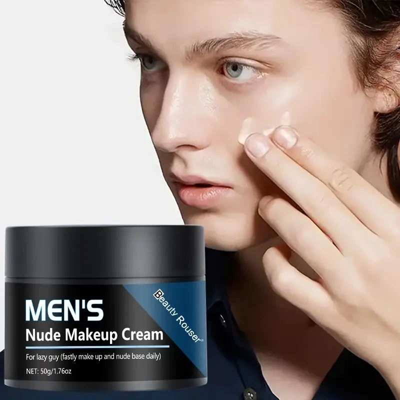 Beauty Rouser Men's Nude Makeup Cream  Oil-Control & Moisturizing (50g)