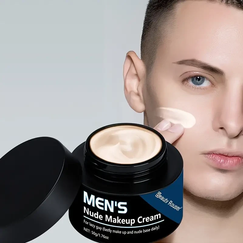 Beauty Rouser Men's Nude Makeup Cream  Oil-Control & Moisturizing (50g)