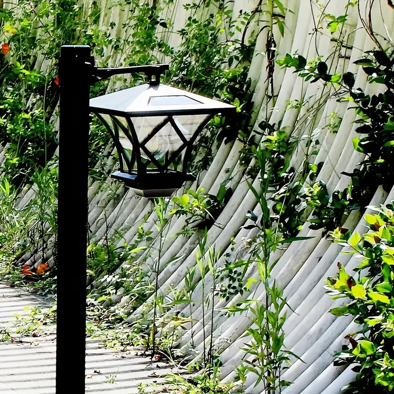 1.7m Solar-Powered LED Garden Lights - Energy-Efficient