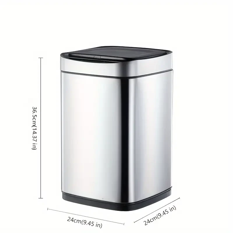 For Smart Sensor Stainless Steel Trash Can