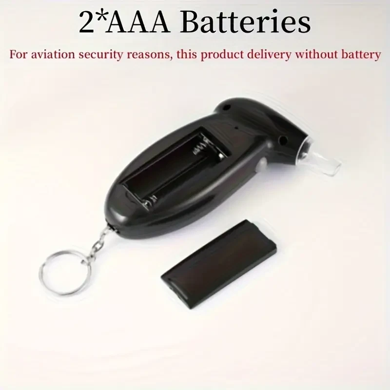 Portable Digital Breathalyzer - Battery-Free BAC Tester
