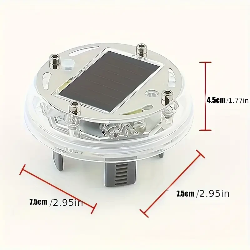 Solar Car Wheel LED Ambient Light  Dazzling Colors