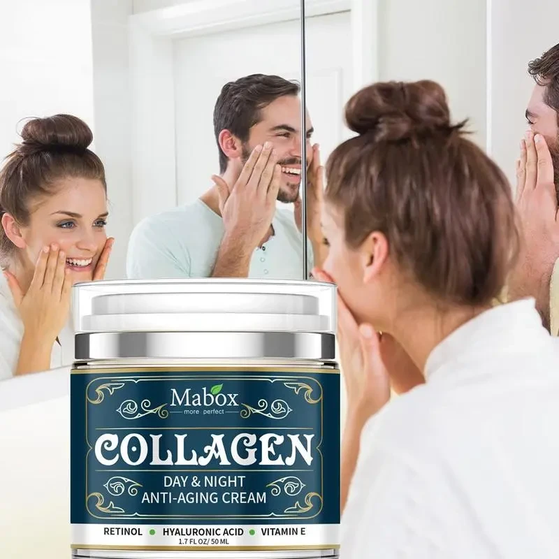 Anti-Aging Collagen Face Cream  Moisturizing Wrinkle Remover