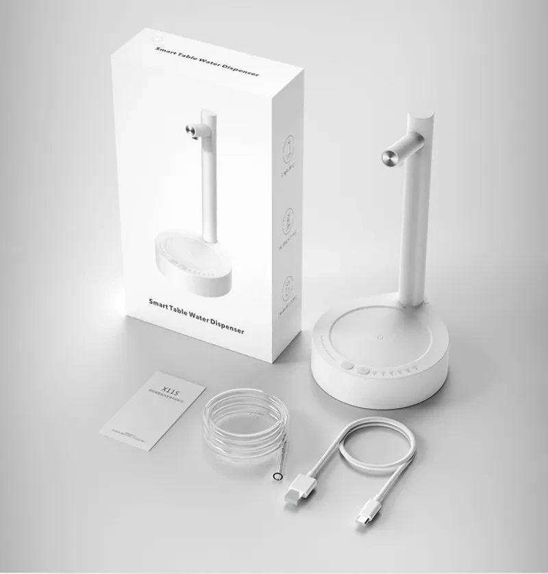 Desk Dispenser Electric Water Gallon Automatic Water Bottle Dispenser Rechargeable Water Dispenser