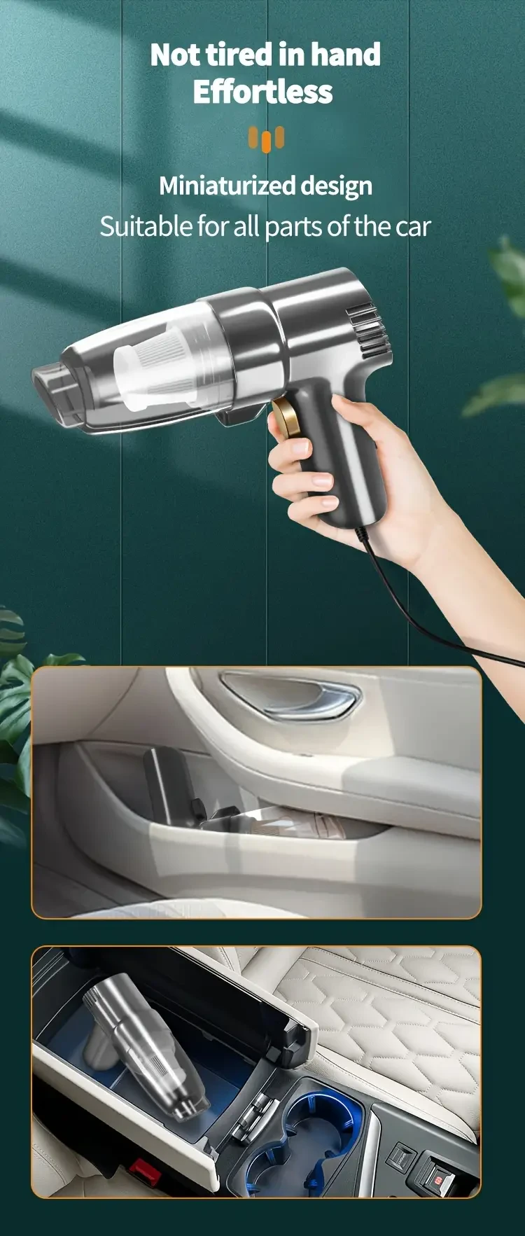 Car Mounted Vacuum Cleaner