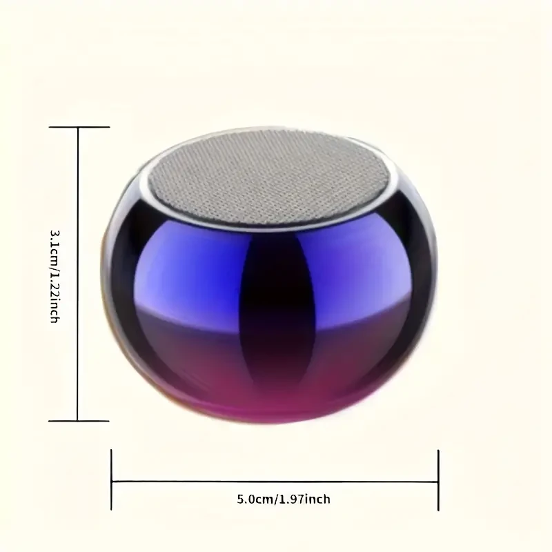Steel Gun Metal M3 Wireless Speaker - Portable Outdoor Subwoofer