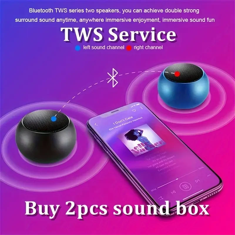 Steel Gun Metal M3 Wireless Speaker - Portable Outdoor Subwoofer