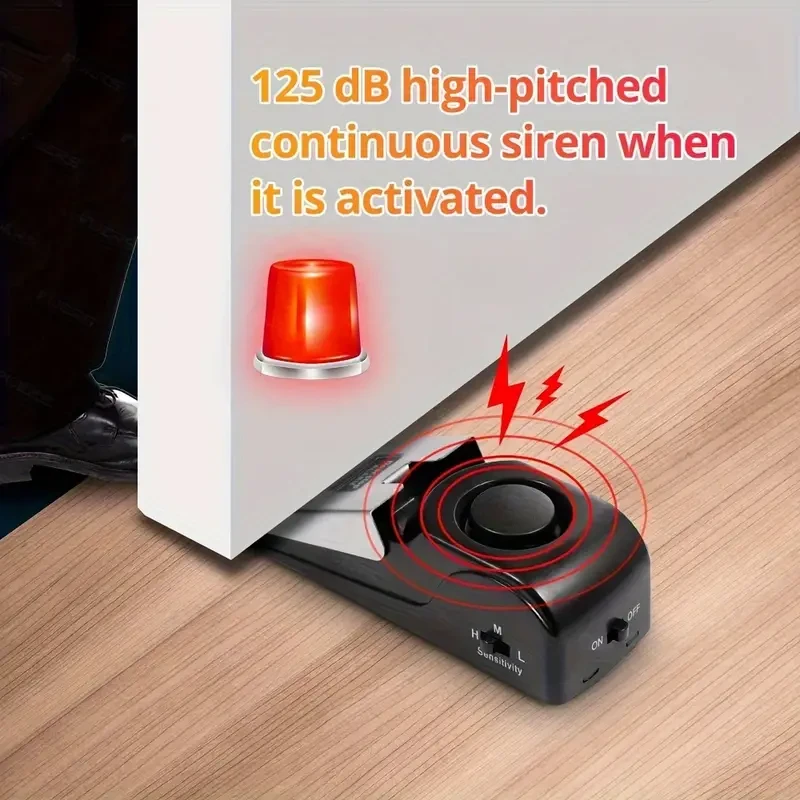 Anti-Theft Door Alarm - Portable for Travel and Home Security