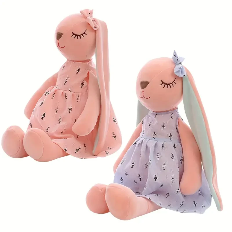 Kawaii Long Ears Rabbit Plush Toys Easter Bunny Plush Toys