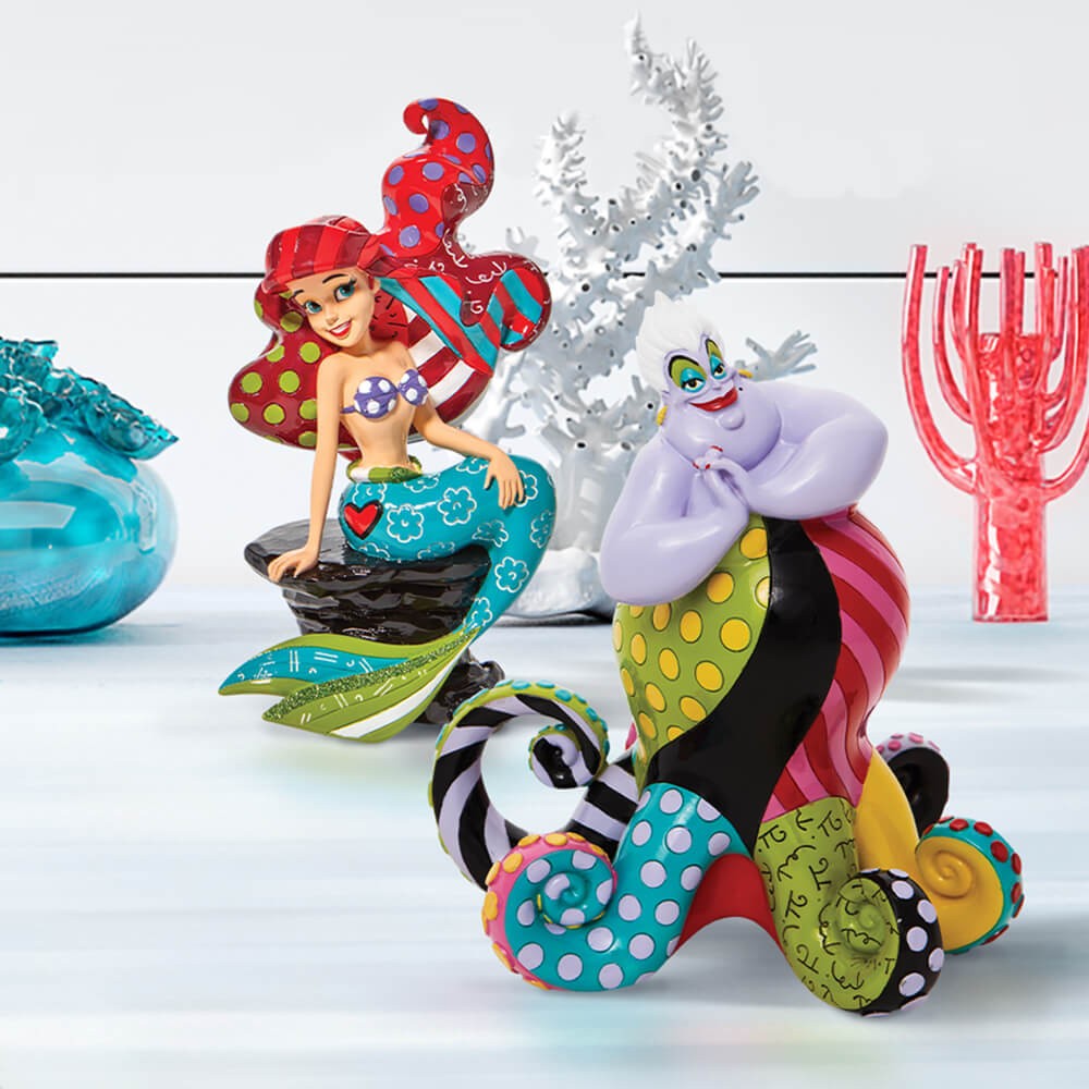 Ariel On Rock Figurine