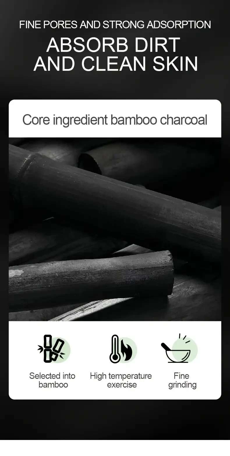 Charcoal Peel Off Cleansing Mud Mask