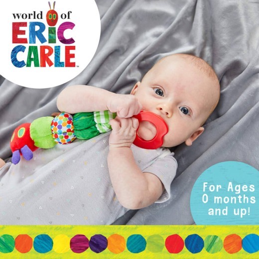 The Very Hungry Caterpillar Teether Rattle