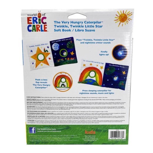 The Very Hungry Caterpillar Twinkle, Twinkle Little Star Soft Book