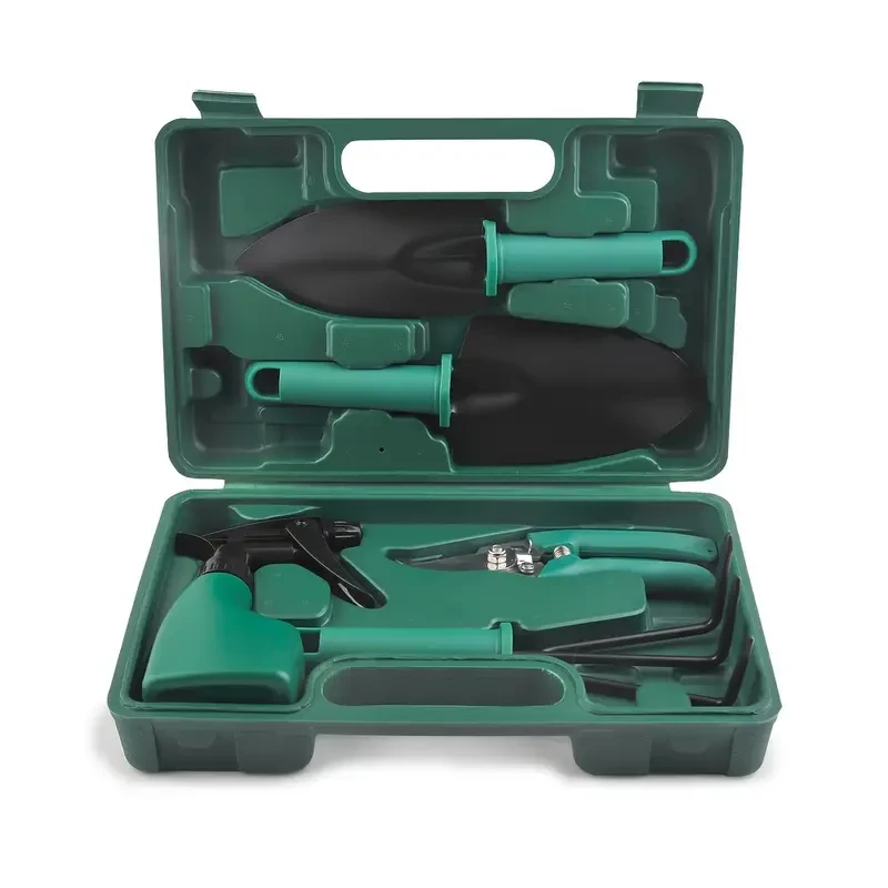 10pcs Ultimate Gardening Companion Set - Stainless Steel Tools