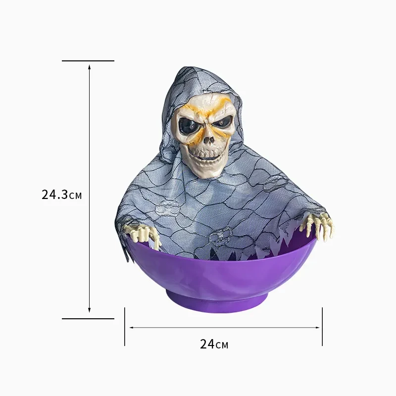 Joyful Halloween Ornament Fruits Tray