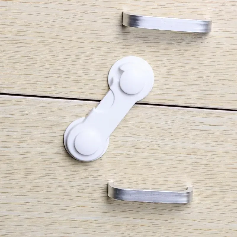 10pcs Child Safety Lock Pack - Protective Baby Safety Refrigerator, Cabinet, and Flip Lock