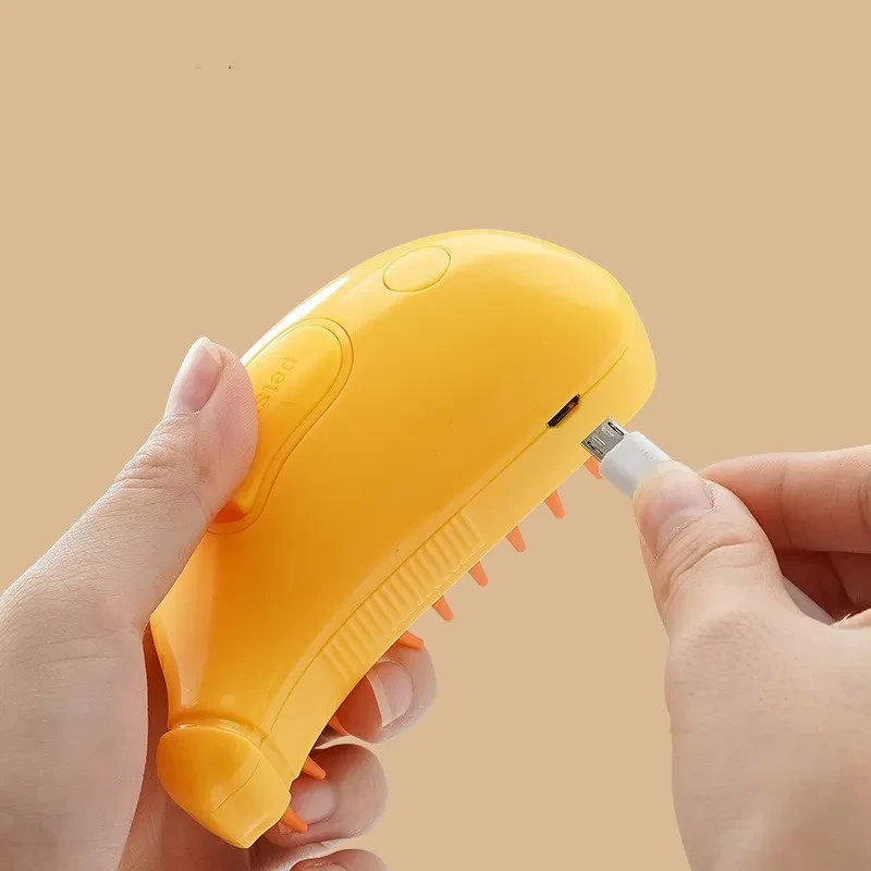 3 In 1 Pet Steam Brush Cat
