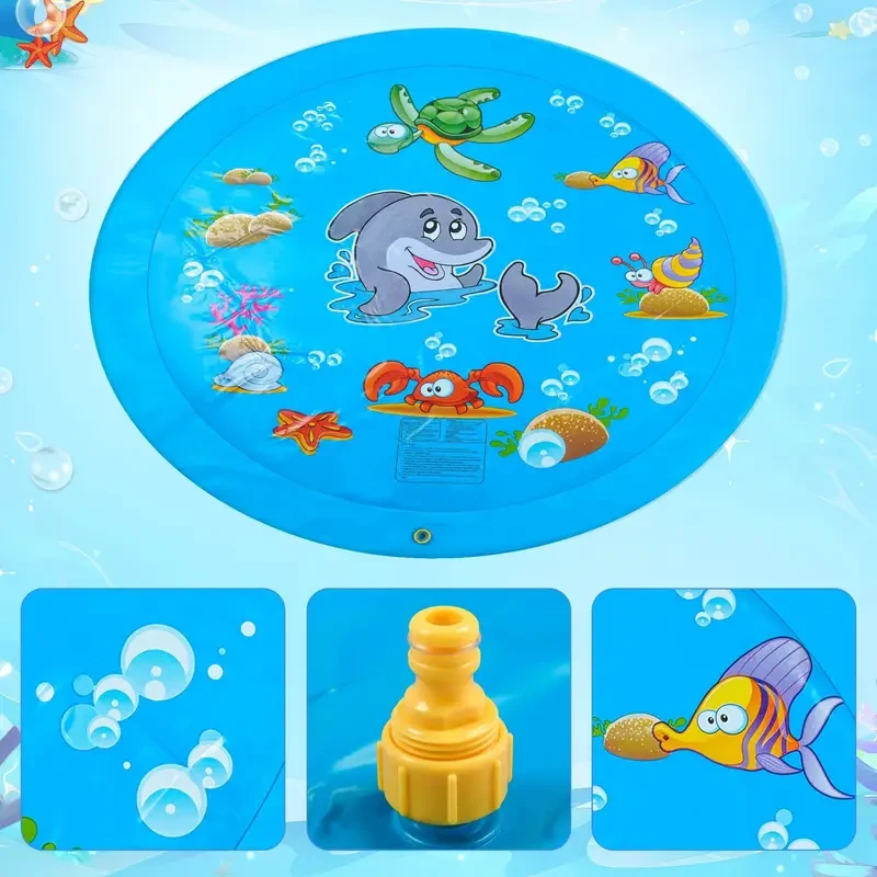 Outdoor Water Spray Mat,