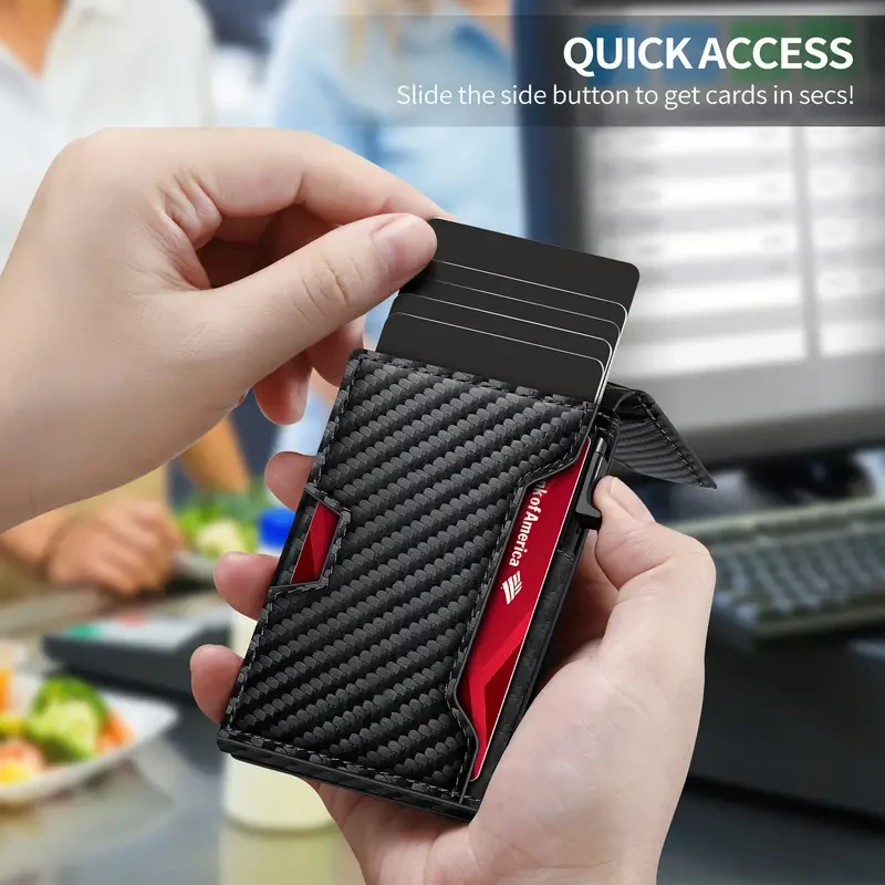 TANGMO Business Card Holder for Men