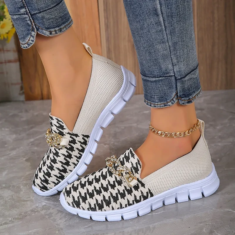 Houndstooth Breeze Loafers