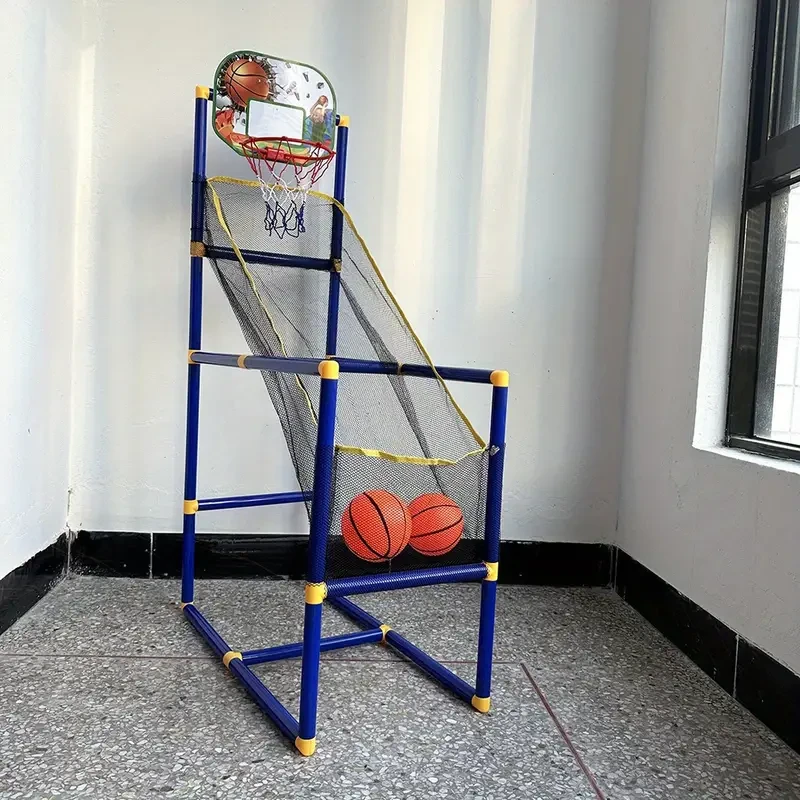 Fun Basketball Hoop Arcade Game, Indoor/Outdoor Toy Shooting System Toy With 2 Ball & Air Pump, Halloween, Thanksgiving And Christmas Gift