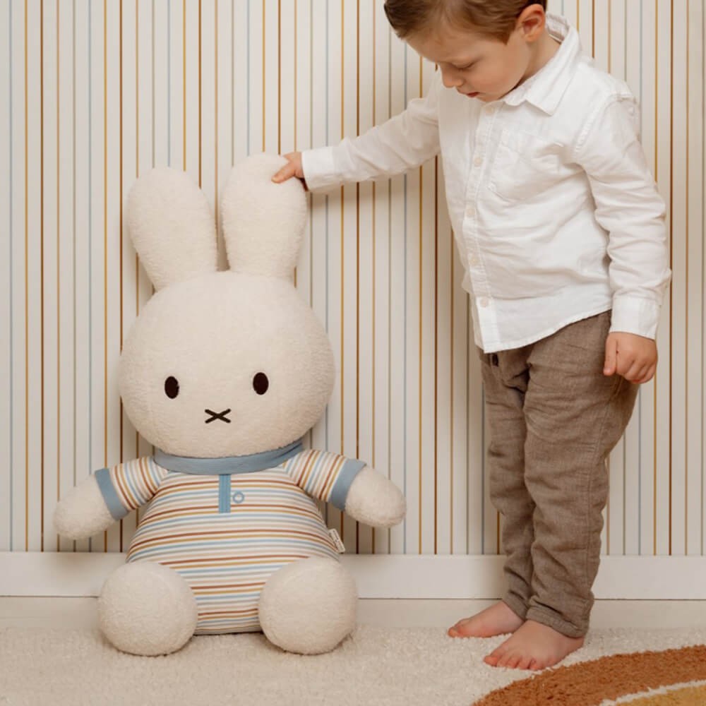 Miffy Vintage Stripes Soft Toy Extra Large