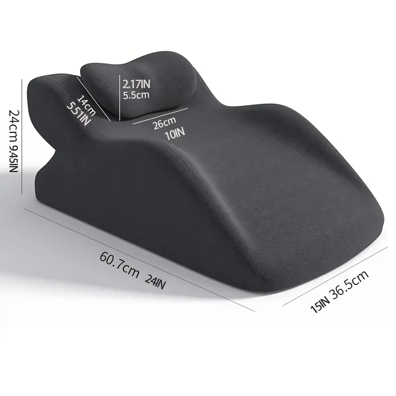 Ergonomic Memory Foam Pillow for All Sleep Positions - Neck & Back Support
