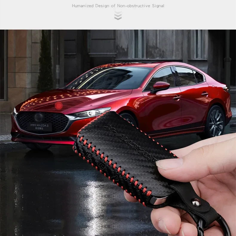 Car leather key case