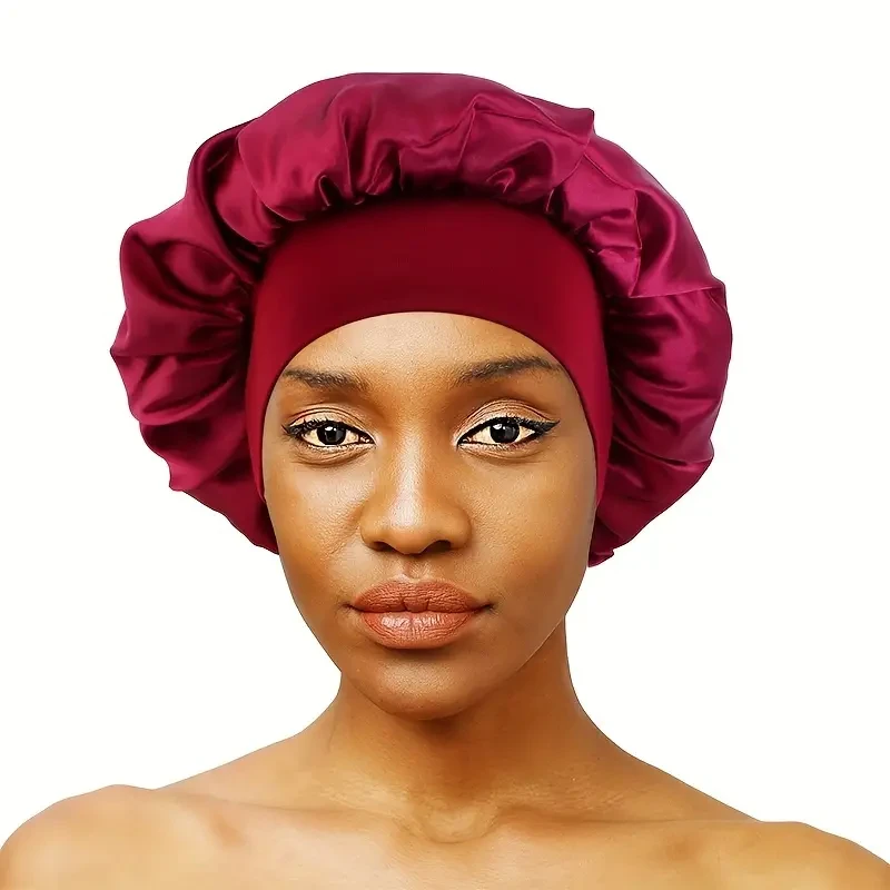 Luxurious Satin Sleep Cap for Women