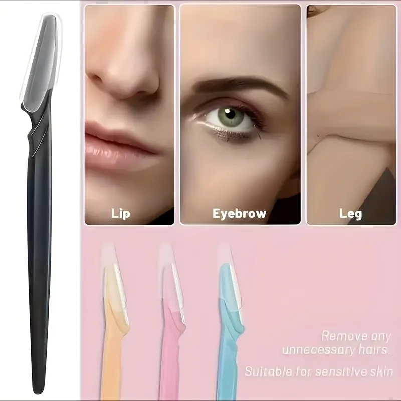 24pcs Eyebrow Razor Shavers Facial Hair Remover