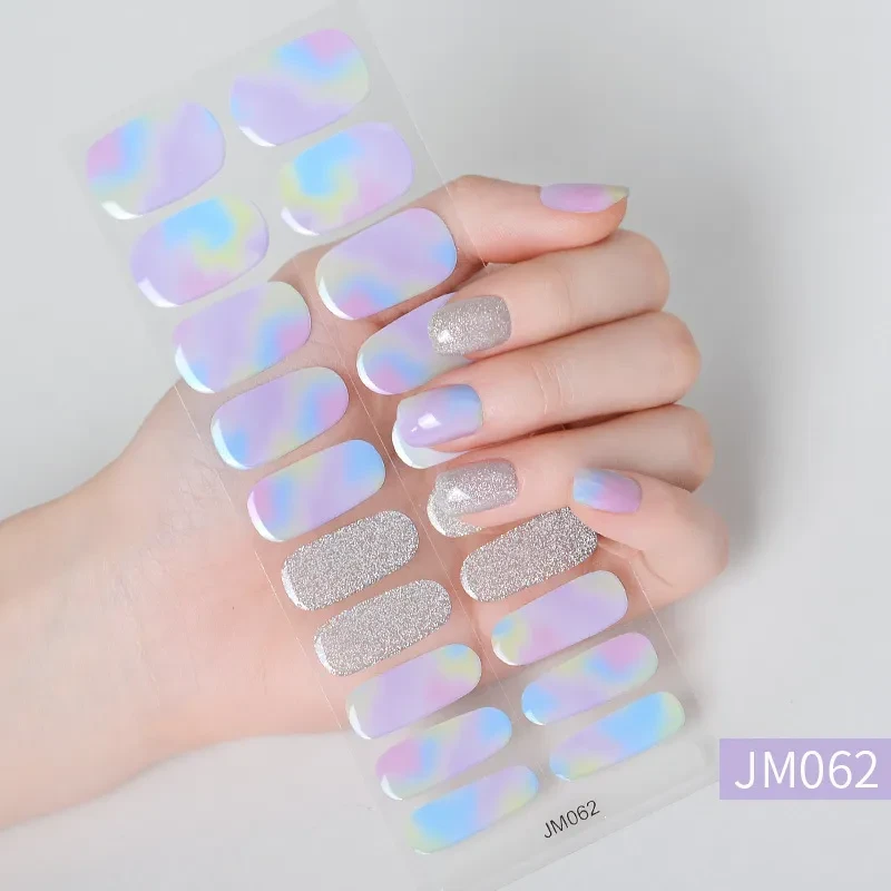 Winter UV Detachable Wear Nail Stickers