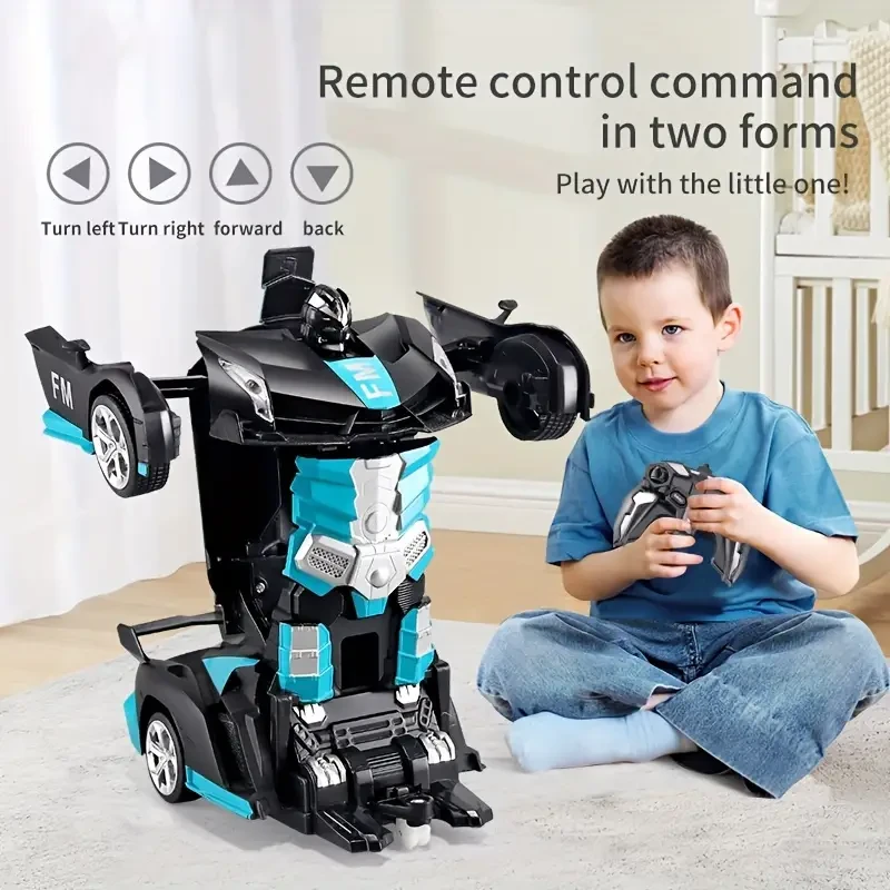 Transforming Robot Car - Truck with 360 Drift